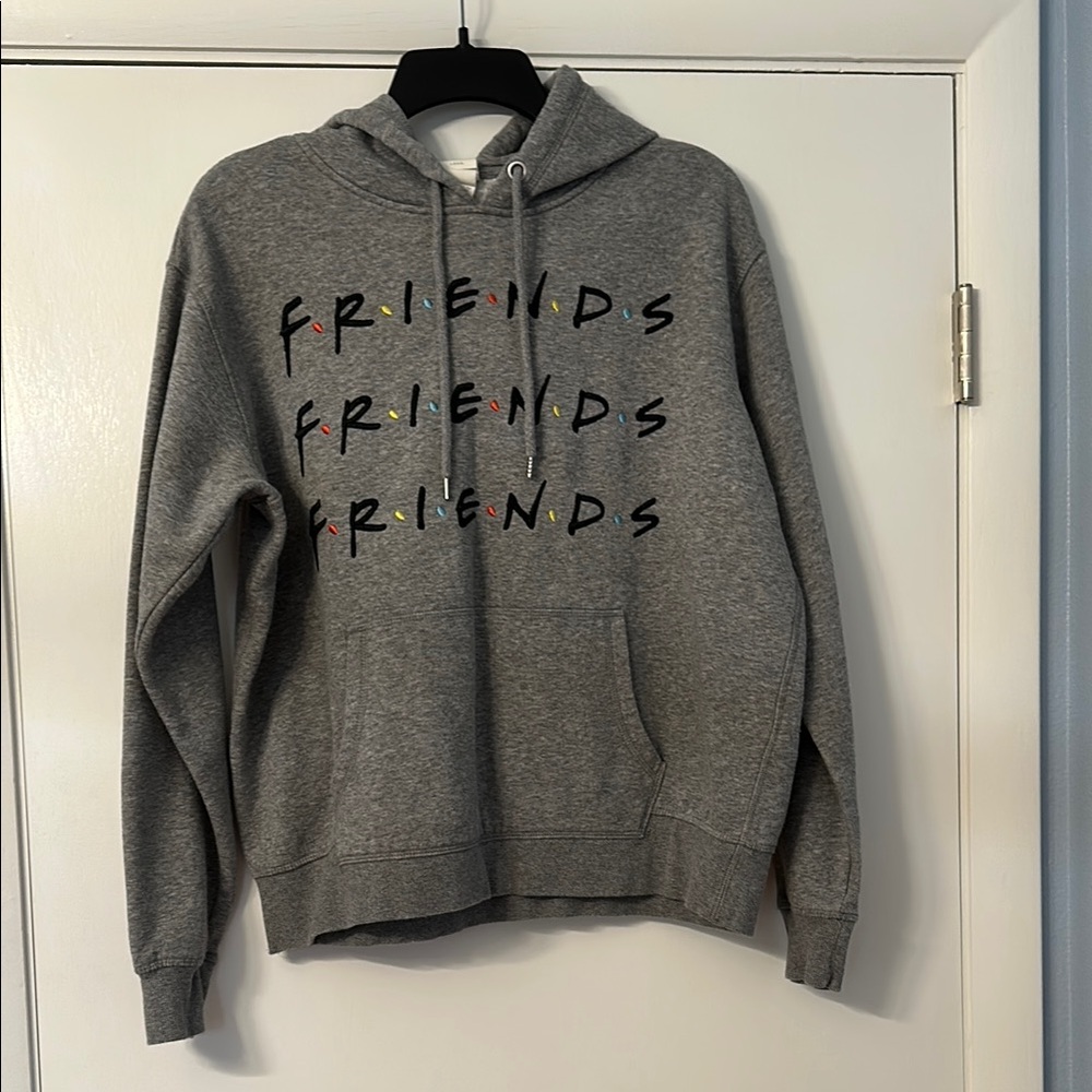 H&M Gray Sweatshirt with Friends Logo